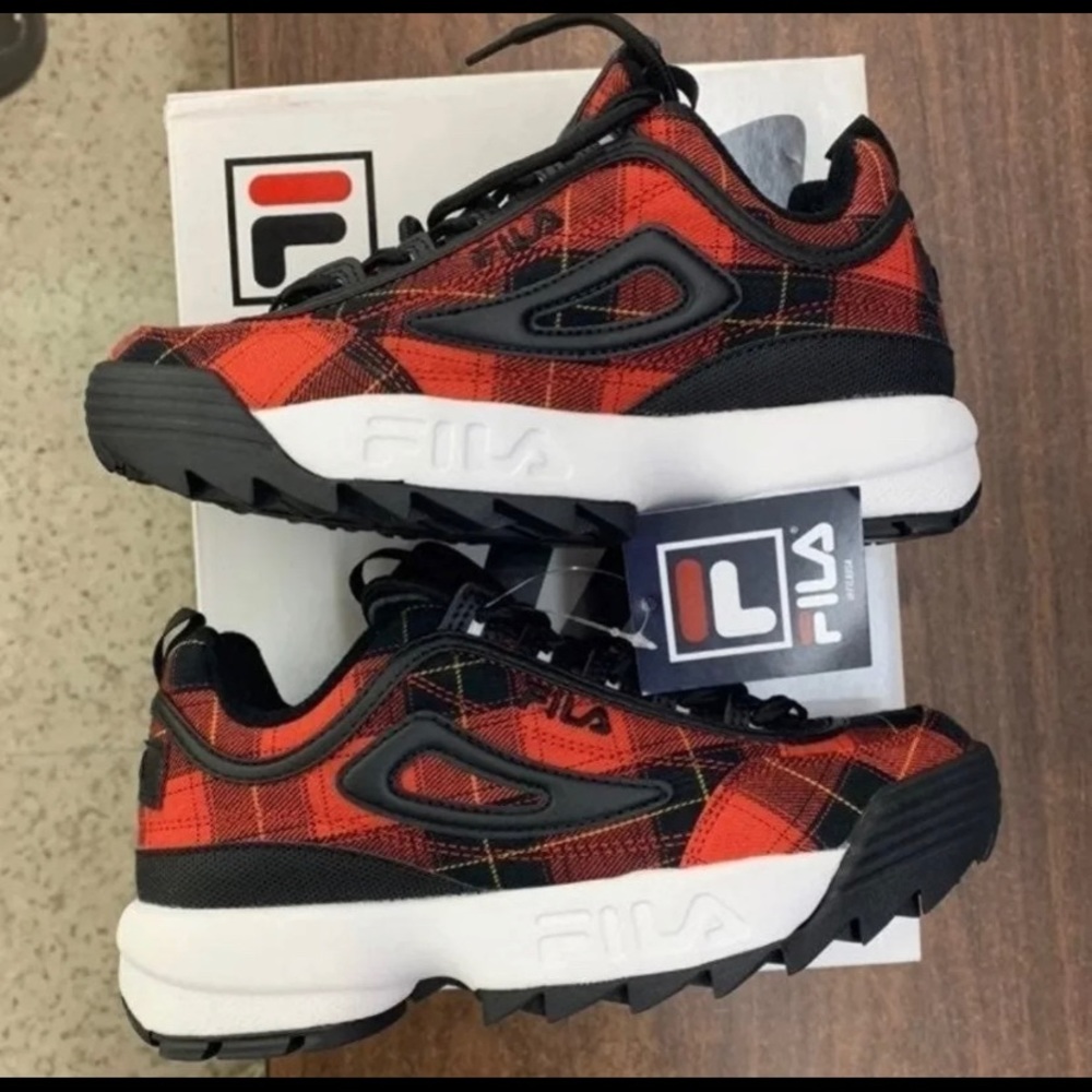Plaid fila disruptor 2